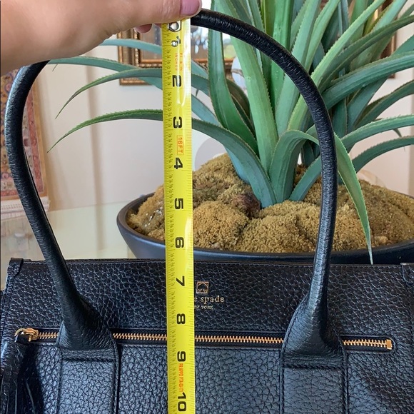 Kate Spade | Black Large Soft Leather Tote NWOT - Picture 7 of 8